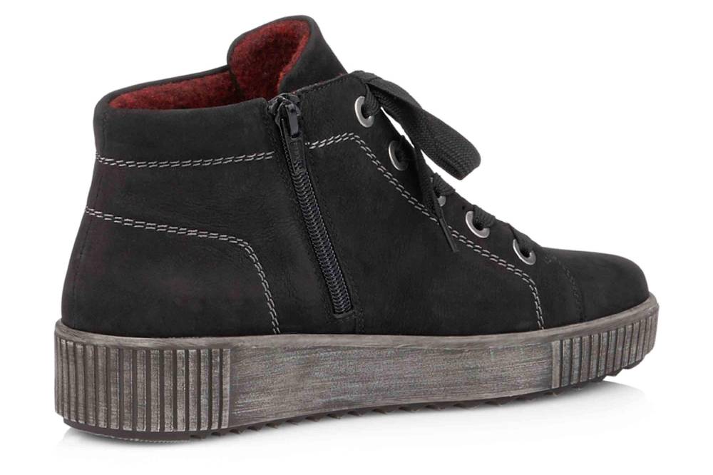 Remonte Stiefeletten In Übergrößen Schwarz R7982-02 Große Damenschuhe