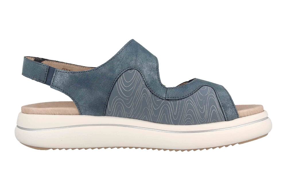 Rieker Evolution Sneaker In Übergrößen Mehrfarbig 41909-91 Große Damenschuhe