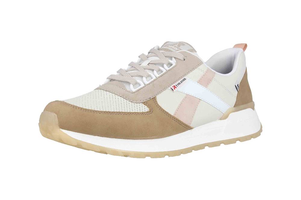 Rieker Evolution Sneaker In Übergrößen Mehrfarbig W0602-82 Große Damenschuhe