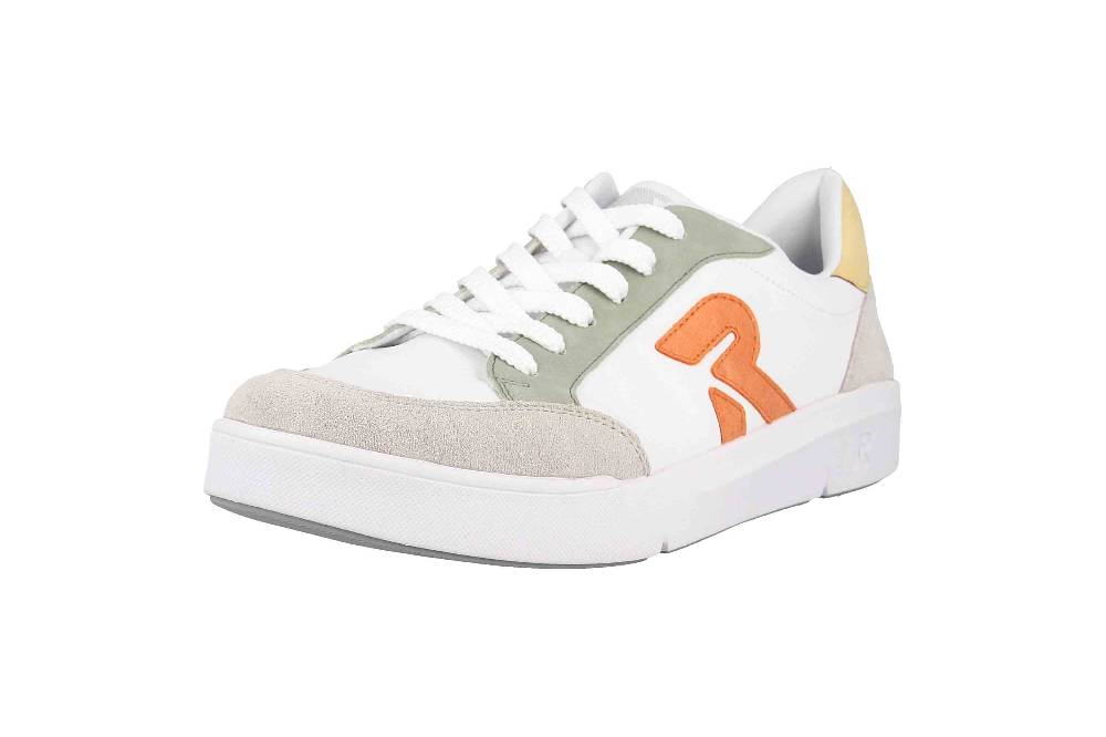 Rieker Evolution Sneaker In Übergrößen Mehrfarbig 41909-91 Große Damenschuhe