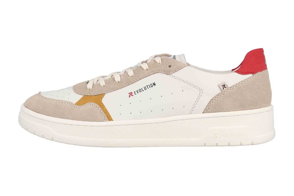 Rieker Evolution Sneaker in Übergrößen Mehrfarbig U0401-80 große Herrenschuhe