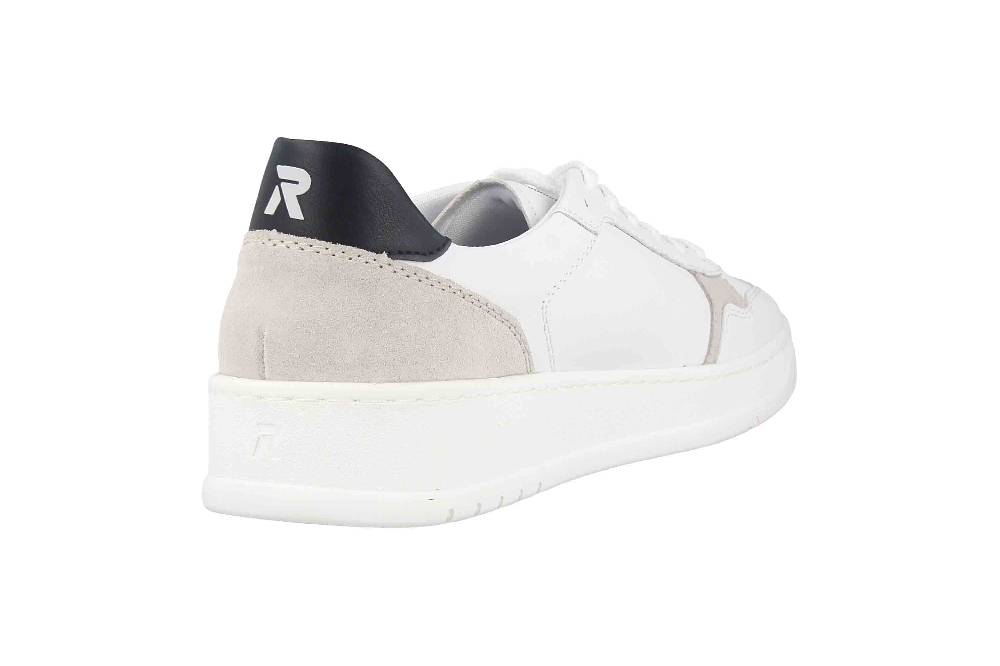 Rieker Evolution Sneaker In Übergrößen Weiß U0401-81 Große Herrenschuhe