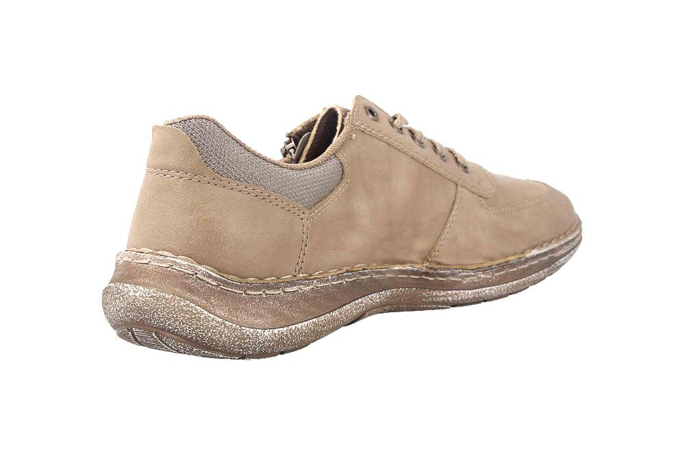 Rieker Halbschuhe In Übergrößen Beige 03010-64 Große Herrenschuhe