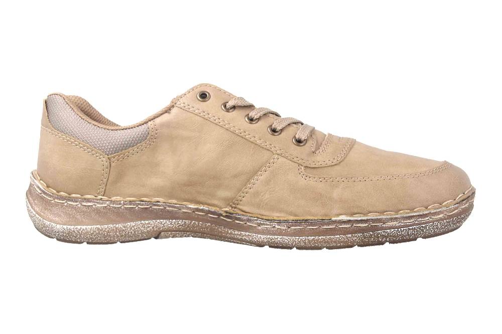 Rieker Halbschuhe In Übergrößen Beige 03010-64 Große Herrenschuhe