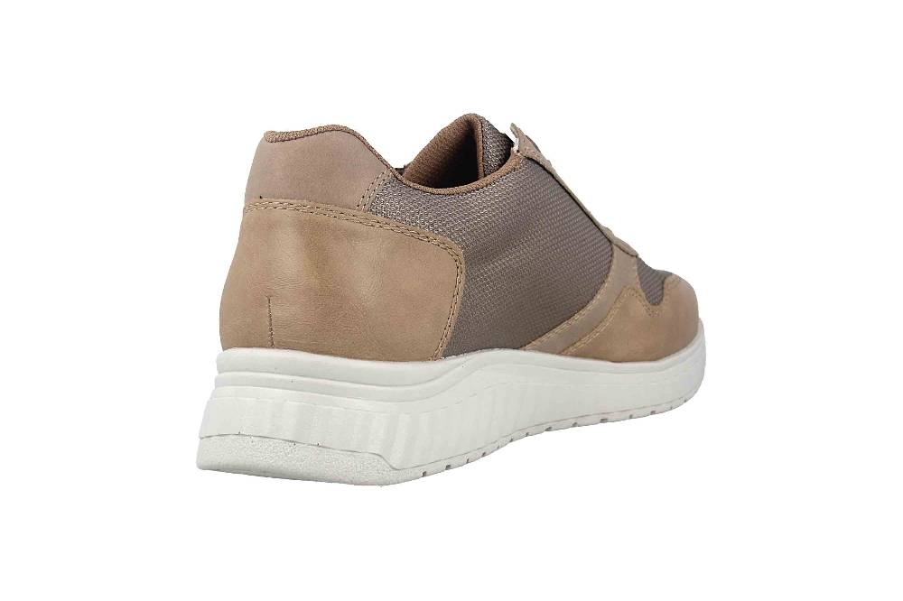 Rieker Halbschuhe In Übergrößen Beige B0600-64 Große Herrenschuhe