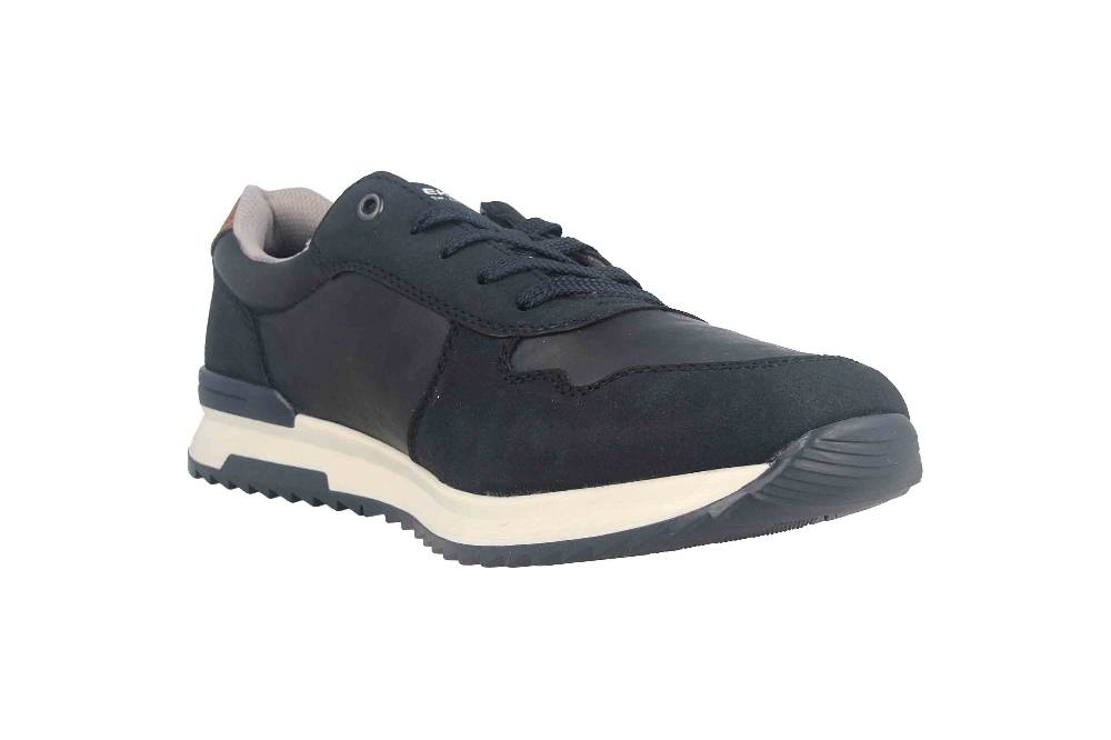 Rieker Halbschuhe In Übergrößen Blau 16113-14 Große Herrenschuhe