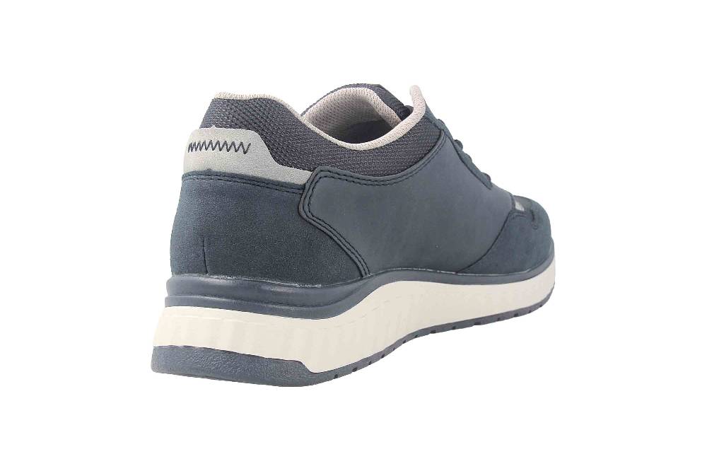 Rieker Halbschuhe In Übergrößen Blau B0610-14 Große Herrenschuhe