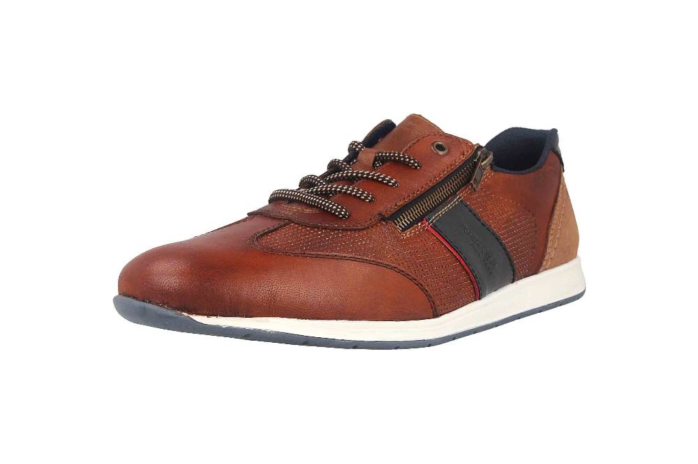 Rieker Halbschuhe In Übergrößen Braun 11927-24 Große Herrenschuhe