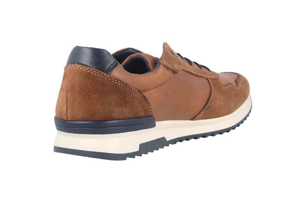 Rieker Halbschuhe In Übergrößen Braun 16113-21 Große Herrenschuhe