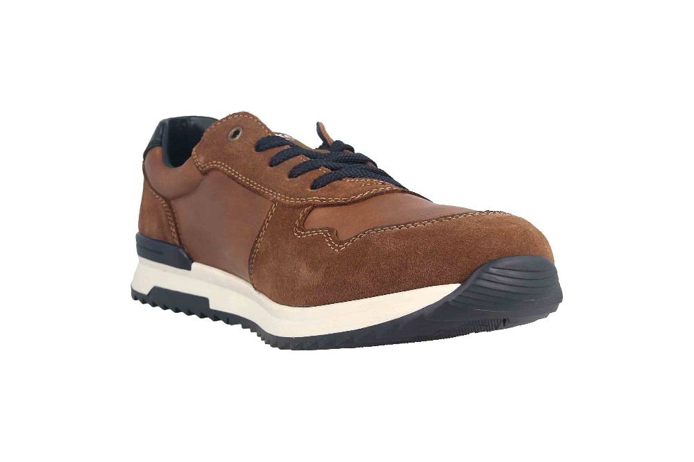 Rieker Halbschuhe In Übergrößen Braun 16113-21 Große Herrenschuhe