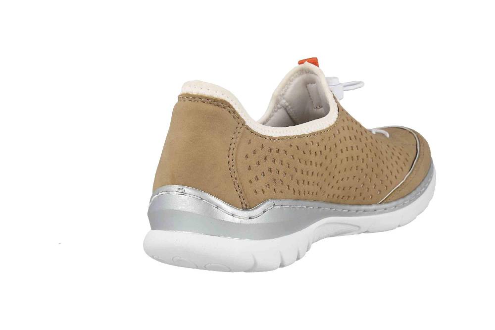 Rieker Halbschuhe In Übergrößen Braun L32Q5-60 Große Damenschuhe