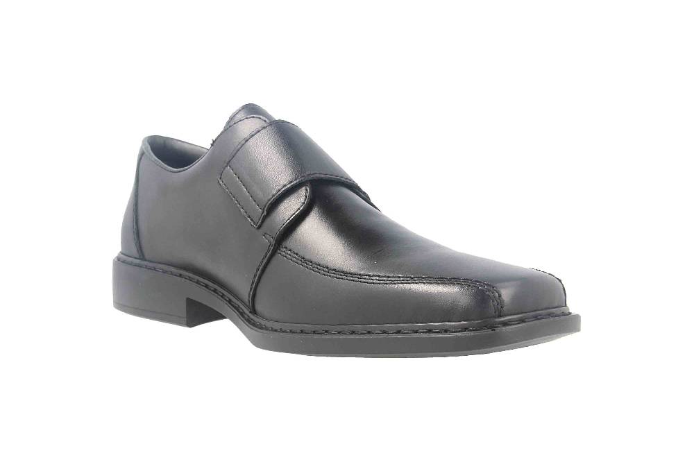 Rieker Halbschuhe In Übergrößen Schwarz B0853-00 Große Herrenschuhe