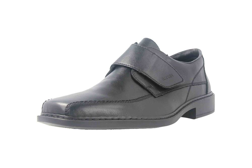 Rieker Halbschuhe In Übergrößen Schwarz B0853-00 Große Herrenschuhe