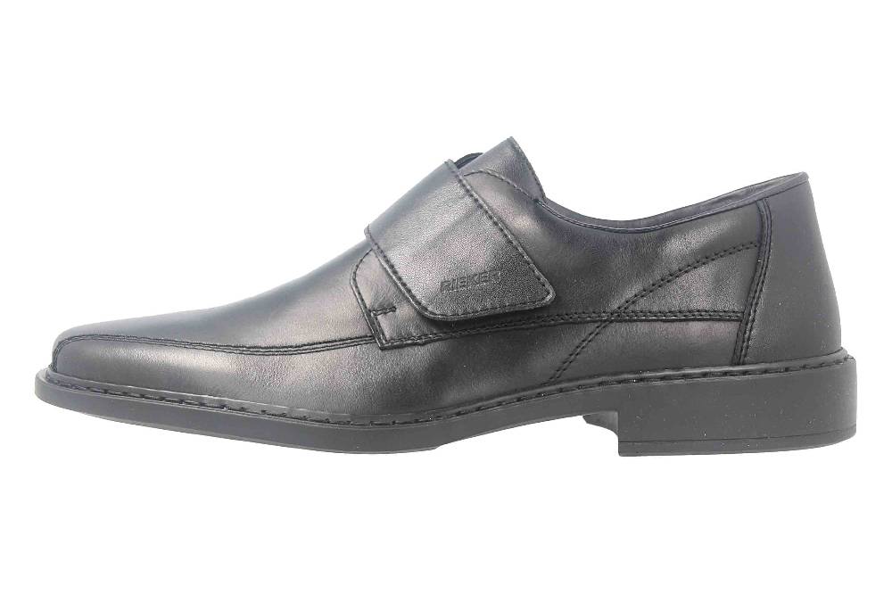 Rieker Halbschuhe in Übergrößen Schwarz B0853-00 große Herrenschuhe