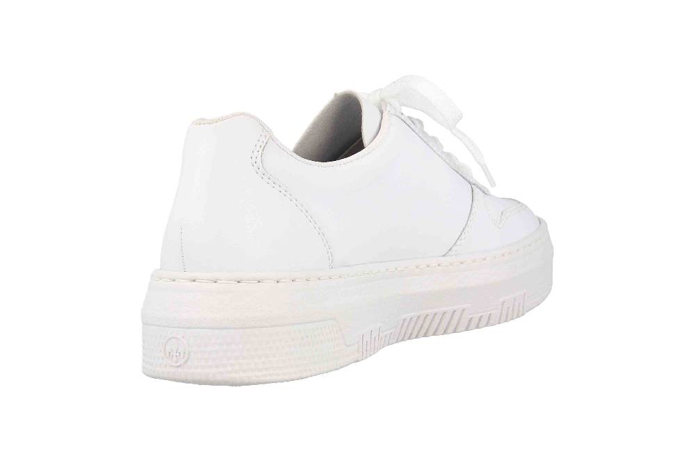 Rieker Sneaker In Übergrößen Weiß M1903-80 Große Damenschuhe