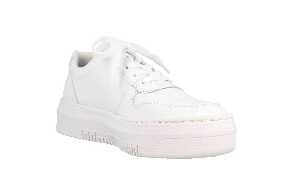 Rieker Sneaker In Übergrößen Weiß M1903-80 Große Damenschuhe