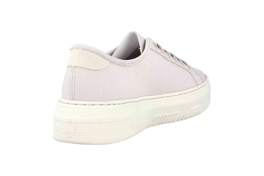 Rieker Sneaker In Übergrößen Weiß M1926-80 Große Damenschuhe