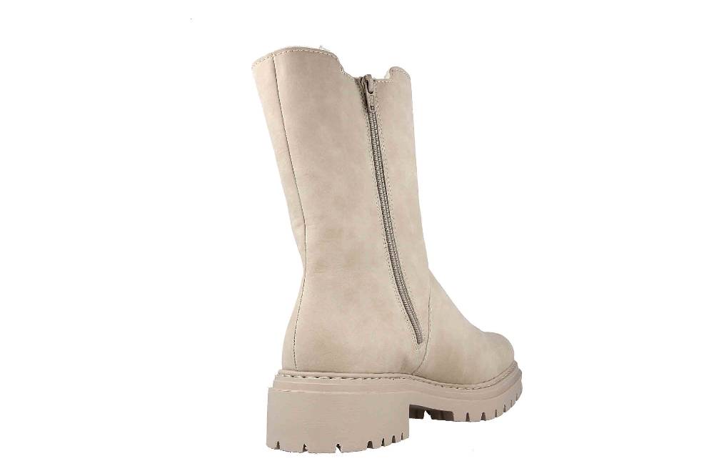 Rieker Stiefel In Übergrößen Beige 72683-62 Große Damenschuhe