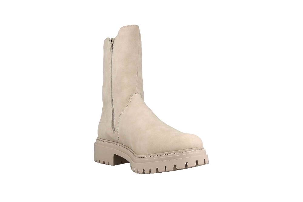 Rieker Stiefel In Übergrößen Beige 72683-62 Große Damenschuhe