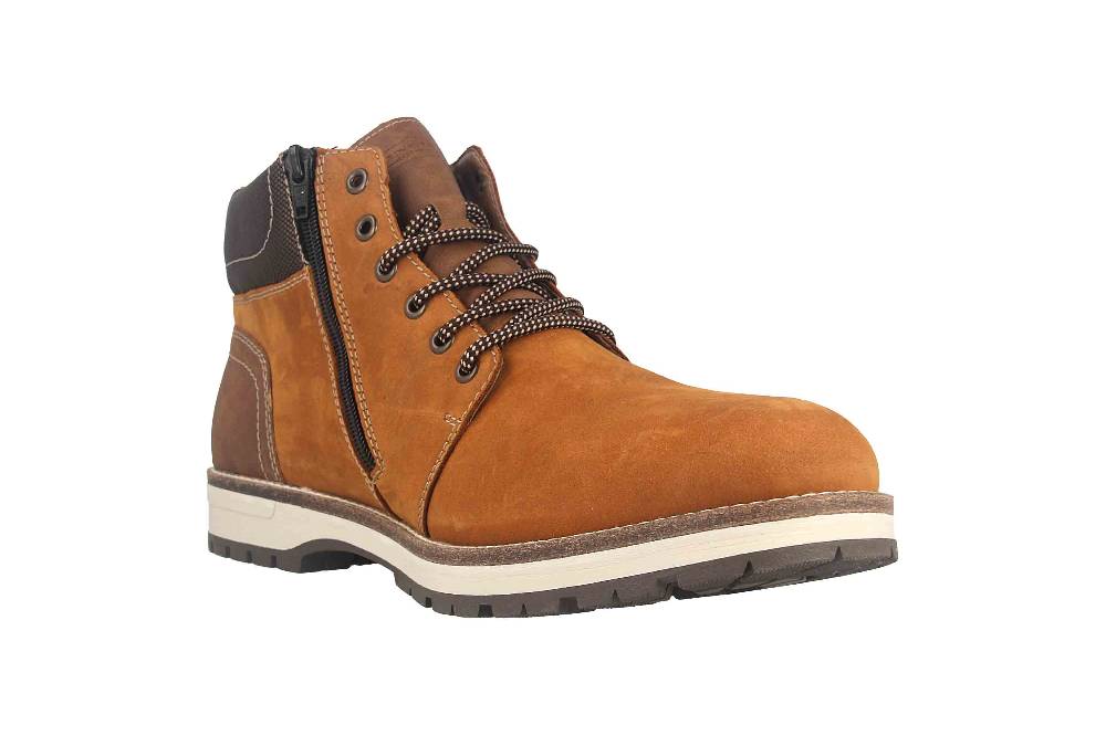 Rieker Stiefel In Übergrößen Gelb F3934-68 Große Herrenschuhe