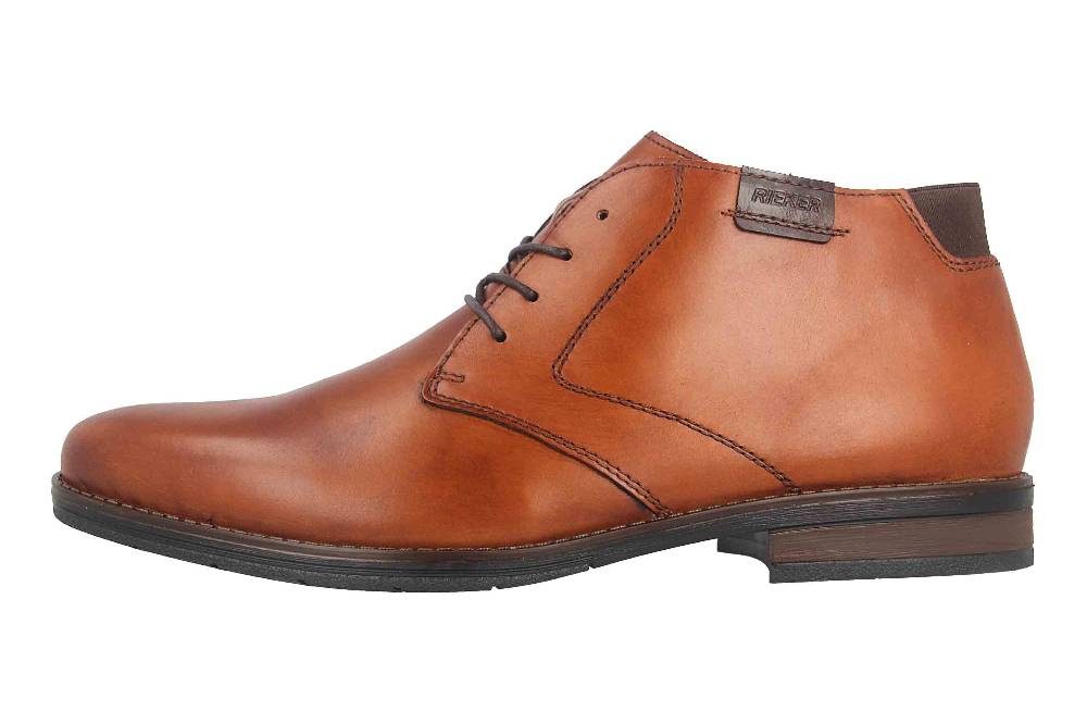 Rieker Stiefeletten in Übergrößen Braun 10301-24 große Herrenschuhe
