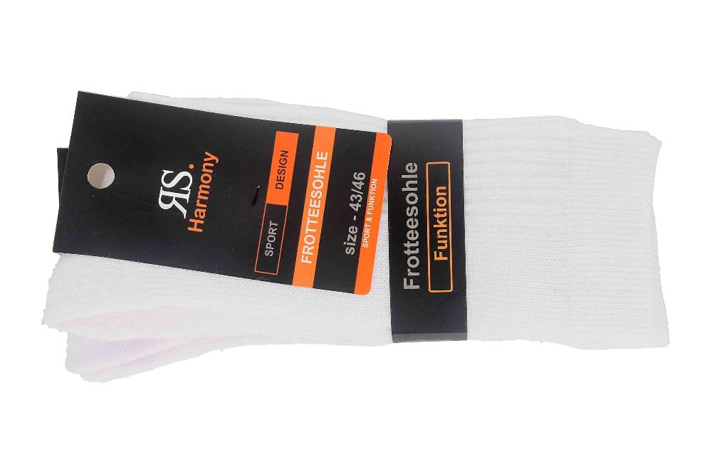 RIESE - Damen und Herren Sport Funktionssocken 39009 2er Pack - Weiß