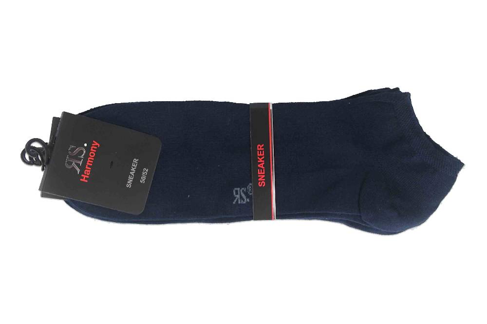 RIESE - Herren Sneakersocken 31052/45220 4er Pack - Blau Socken RIESE - Herren Sneakersocken 31052/45220 4er Pack - Blau Socken