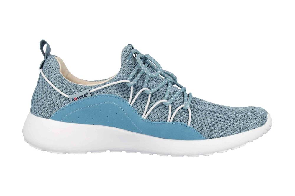 Romika Carry 03 Sneaker In Übergrößen Blau 20703 78 516 Große Damenschuhe