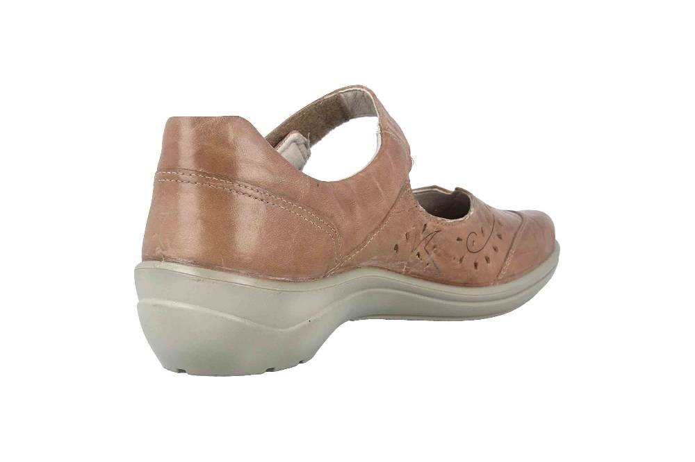 Romika Cassie 54 Ballerina In Übergrößen Beige 76454 40 200 Große Damenschuhe