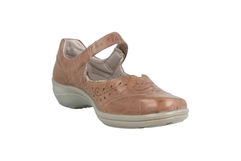 Romika Cassie 54 Ballerina In Übergrößen Beige 76454 40 200 Große Damenschuhe