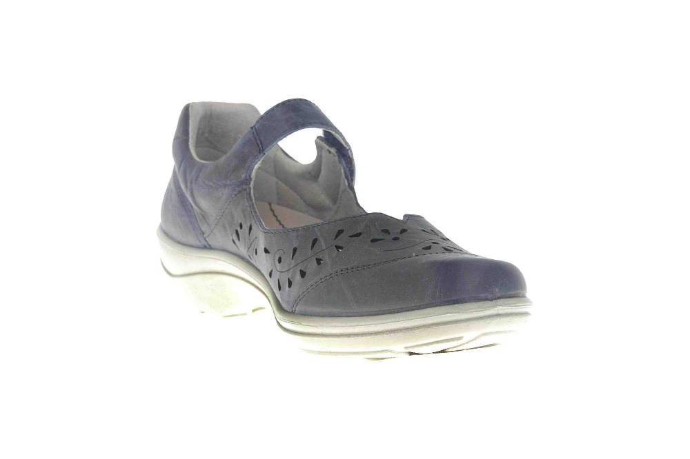 Romika Cassie 54 Ballerina In Übergrößen Blau 76454 40 530 Große Damenschuhe