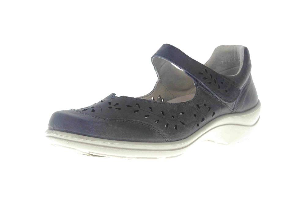 Romika Cassie 54 Ballerina In Übergrößen Blau 76454 40 530 Große Damenschuhe