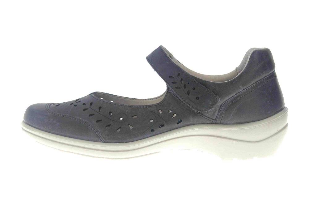 Romika Cassie 54 Ballerina in Übergrößen Blau 76454 40 530 große Damenschuhe