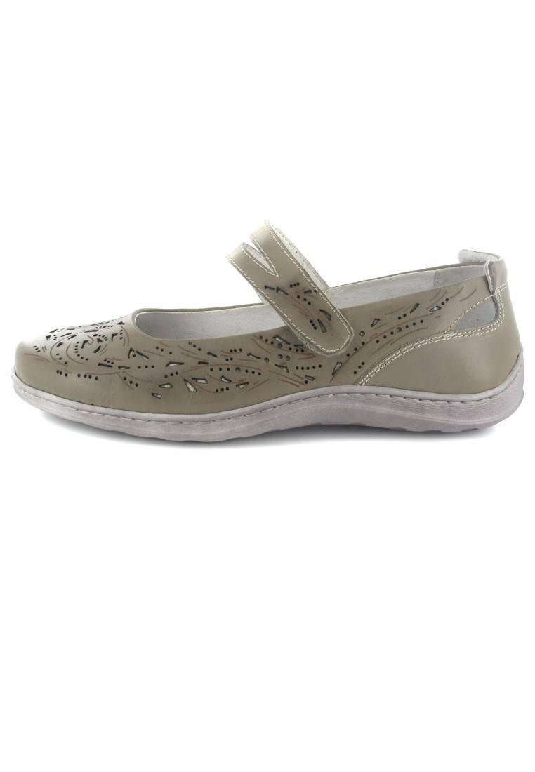 Romika Helena 04 Ballerinas In Übergrößen Grau 72504 08 353 Große Damenschuhe