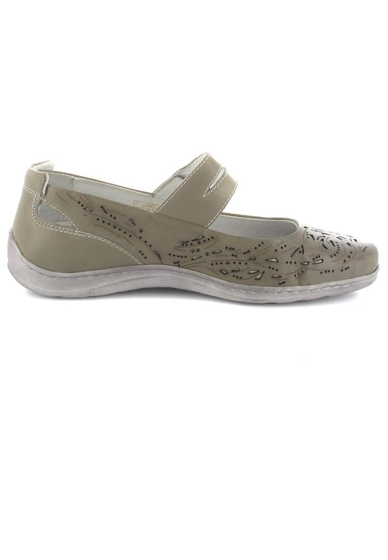 Romika Helena 04 Ballerinas In Übergrößen Grau 72504 08 353 Große Damenschuhe