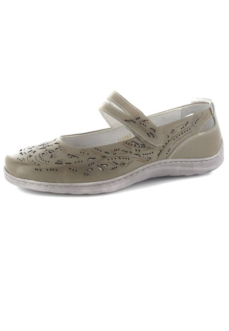 Romika Helena 04 Ballerinas in Übergrößen Grau 72504 08 353 große Damenschuhe