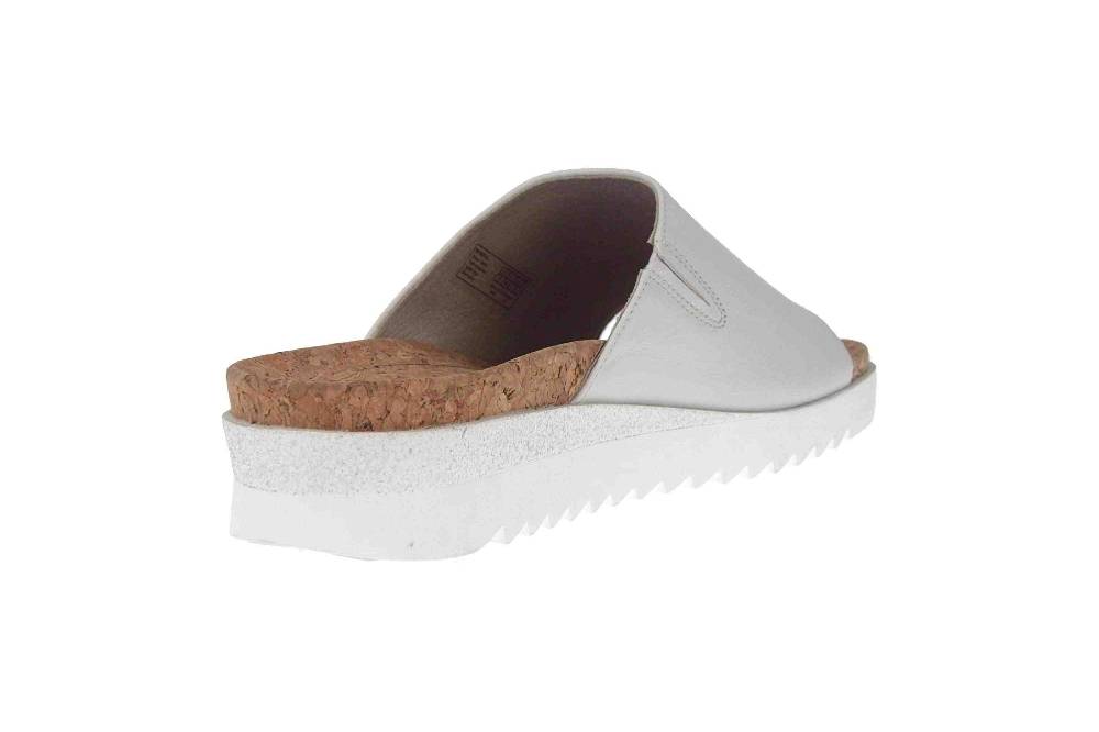 Romika Hollywood 18 Pantoletten In Übergrößen Weiß 40818 189 000 Große Damenschuhe