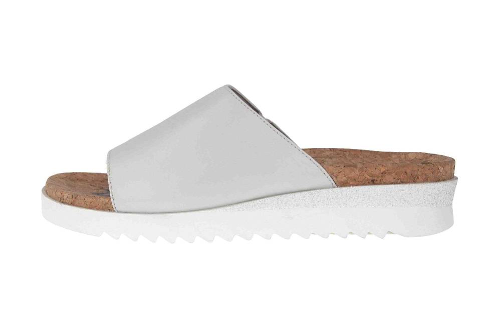 Romika Hollywood 18 Pantoletten in Übergrößen Weiß 40818 189 000 große Damenschuhe