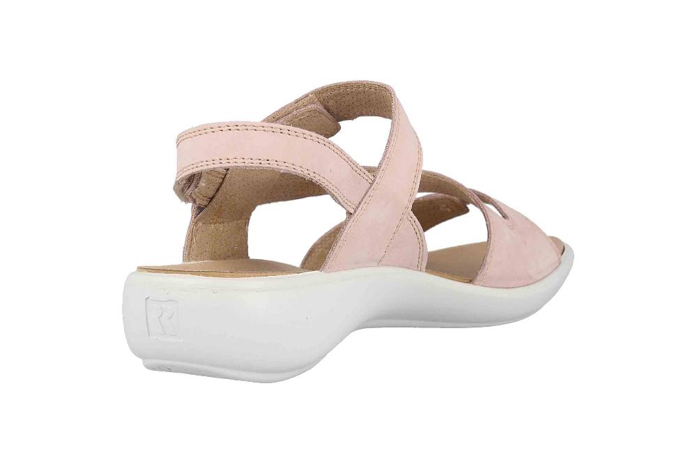 Romika Ibiza 105 Sandalen In Übergrößen Rose 16105 001 020 Große Damenschuhe