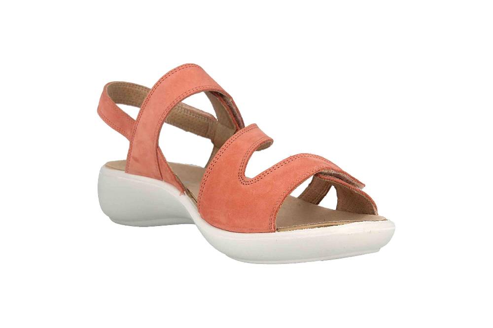 Romika Ibiza 105 Sandalen In Übergrößen Rot 16105 001 480 Große Damenschuhe