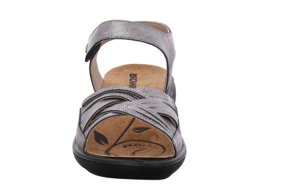 Romika Ibiza 85 Sandalen In Übergrößen Grau 16085 49 700 Große Damenschuhe