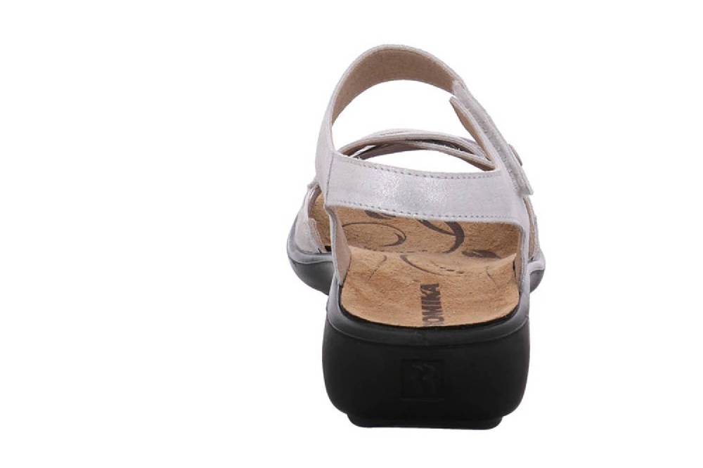 Romika Ibiza 85 Sandalen In Übergrößen Weiß 16085 49 000 Große Damenschuhe