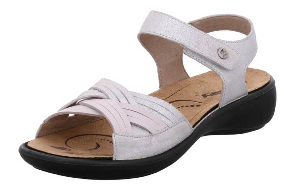 Romika Ibiza 85 Sandalen in Übergrößen Weiß 16085 49 000 große Damenschuhe