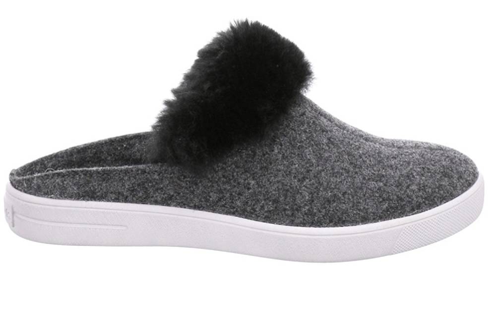 ROMIKA Nadine Home 03 Clogs & Hausschuhe In Übergrößen Grau 68703 119 711 Große Damenschuhe