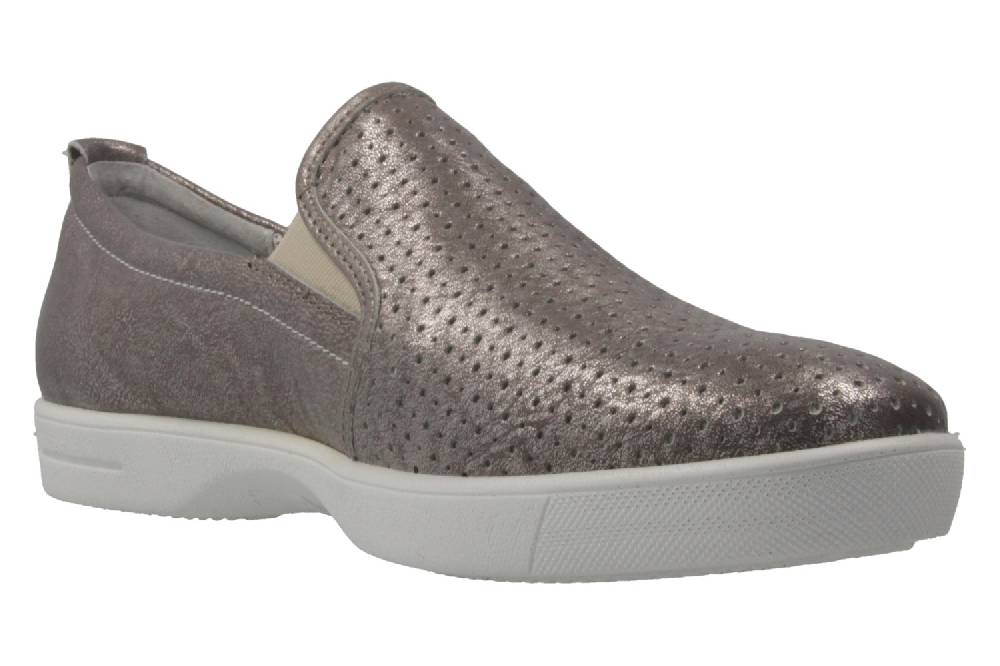 Romika Slipper Nadine 12 In Übergrößen Silber 50012 49 730 Große Damenschuhe
