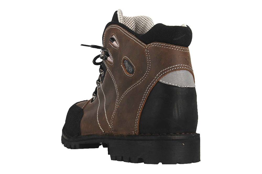 Santos Sicherheitsschuhe In Übergrößen Dunkelbraun 5000 Große Herrenschuhe