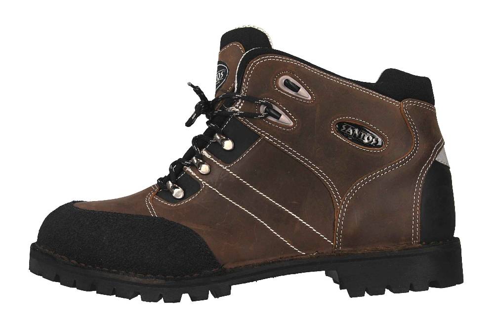 Santos Sicherheitsschuhe in Übergrößen Dunkelbraun 5000 große Herrenschuhe