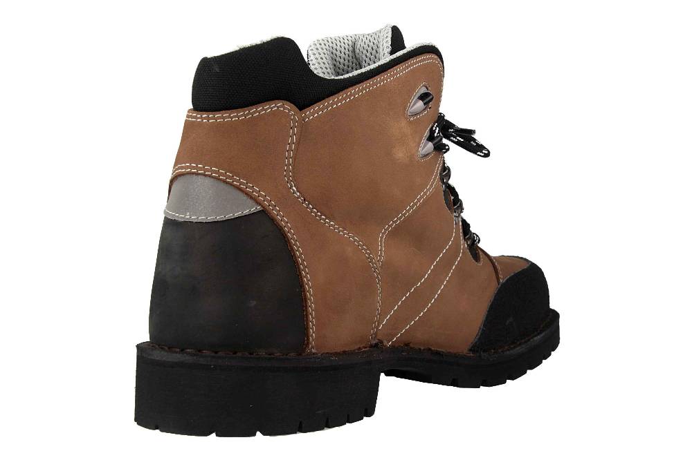 Santos Sicherheitsschuhe In Übergrößen Hellbraun A0997 Große Herrenschuhe