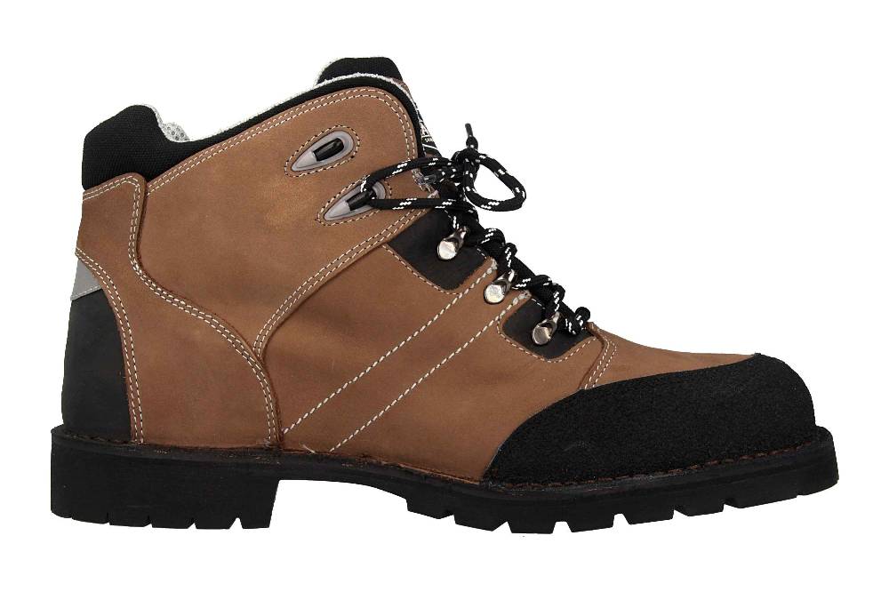 Santos Sicherheitsschuhe In Übergrößen Hellbraun A0997 Große Herrenschuhe