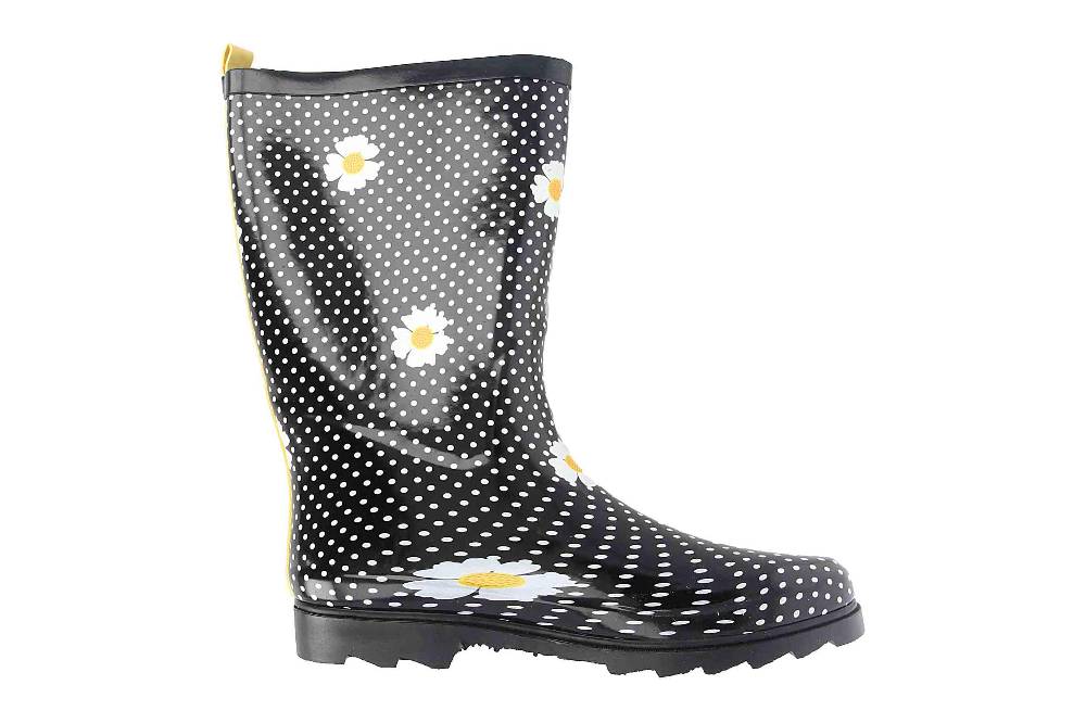 Schuhplus Gummistiefel In Übergrößen Blau Simone-Blau Große Damenschuhe